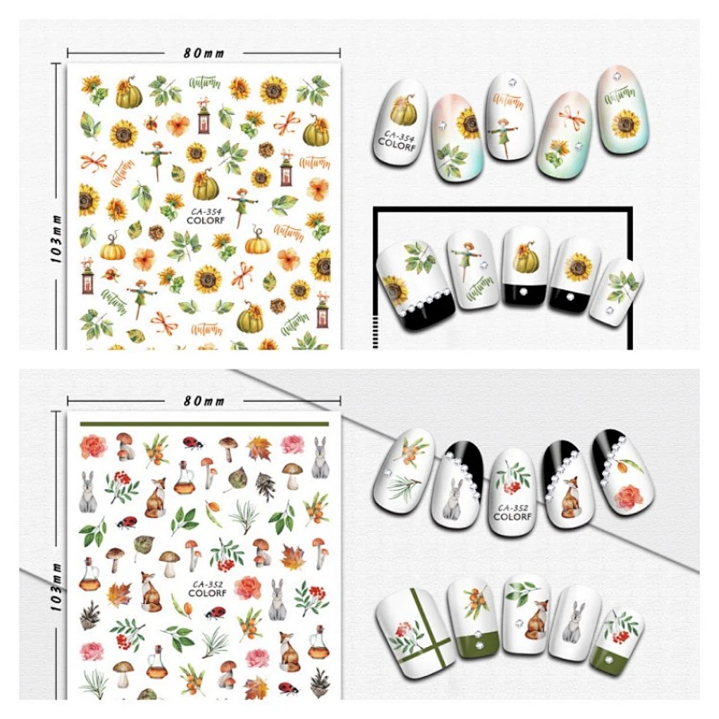 Autumn Nail Stickers