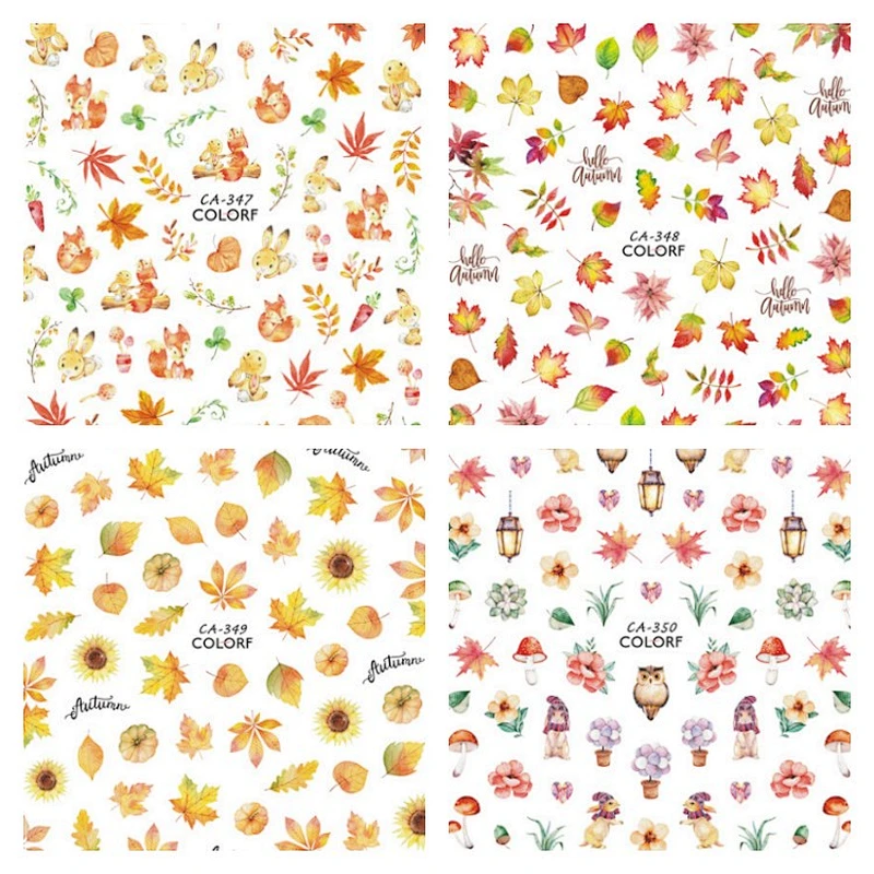 Autumn Nail Stickers